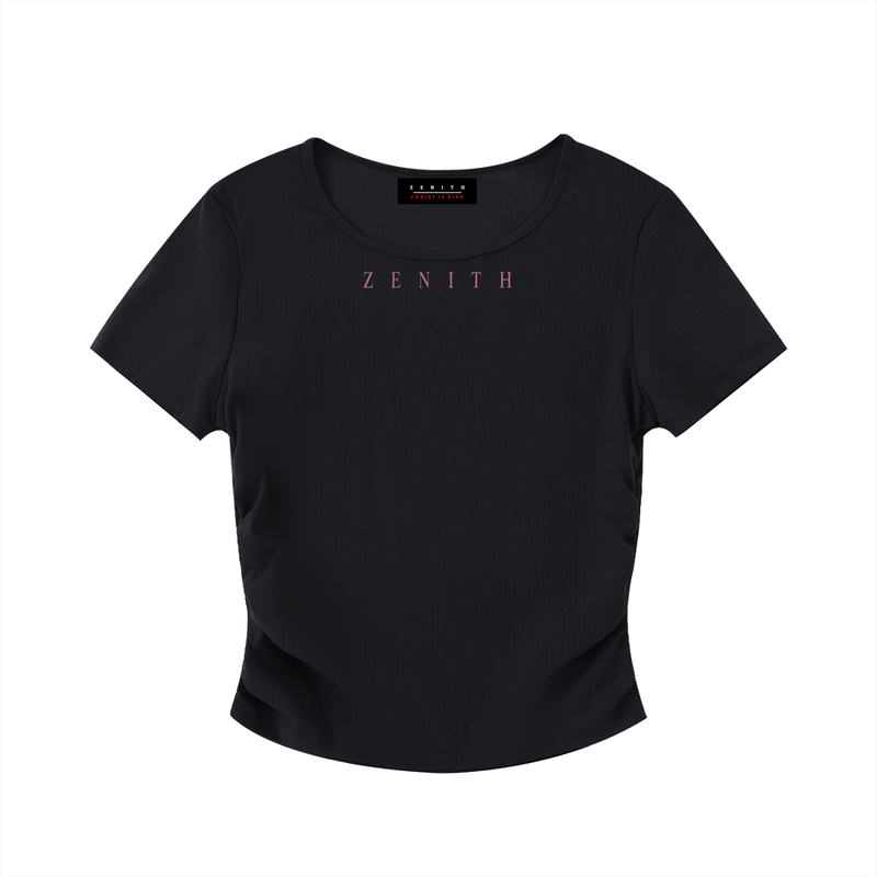 Lily of the Valley Ruched Crop Top