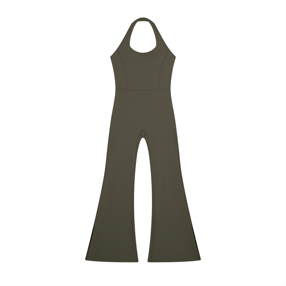 CORE Halter Flared Jumpsuit