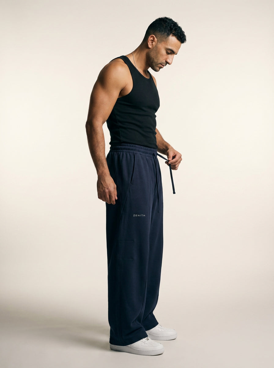 AXIOS Wide Leg Track Pants