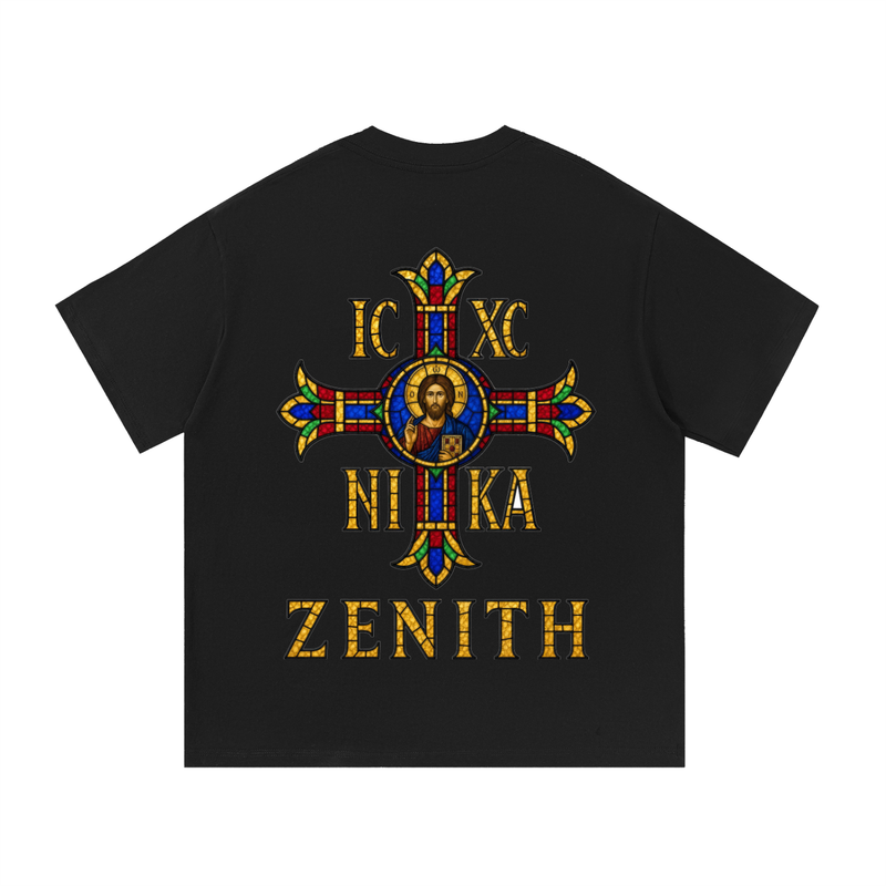 IC XC NIKA Stained Glass Tee
