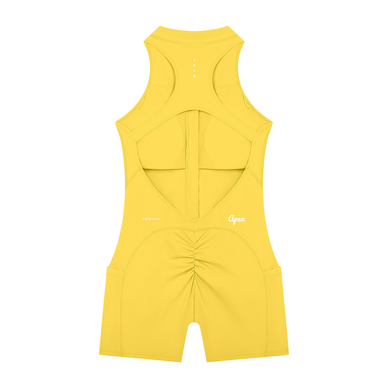 Apex Quarter-Zip Romper
