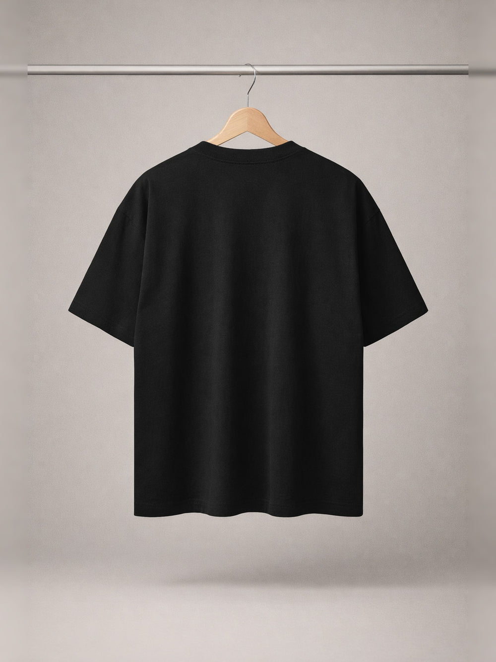 Eucharist Tee — back, studio hanger
