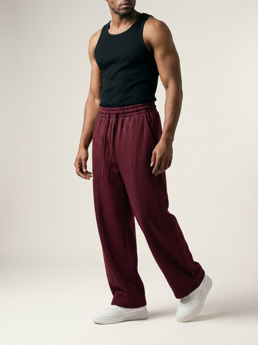AXIOS Wide Leg Track Pants