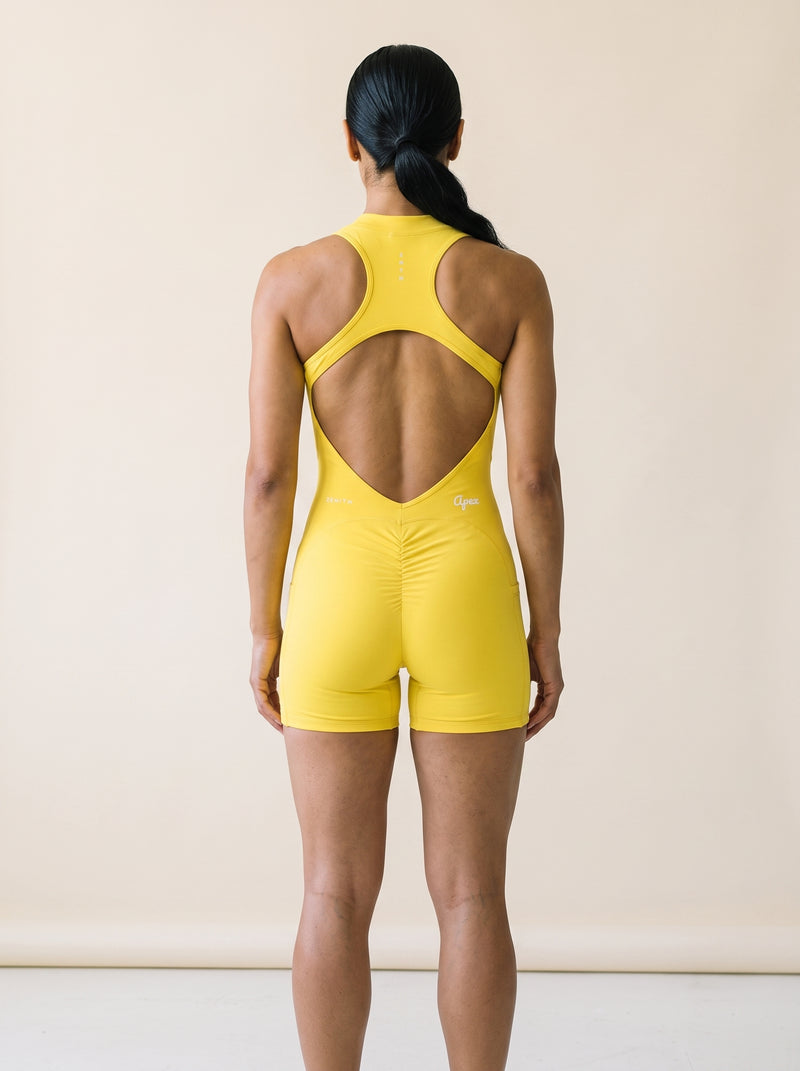 APEX Quarter-Zip Romper