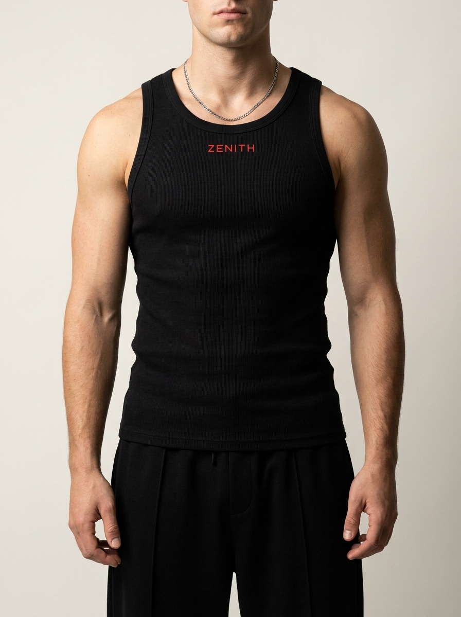 Black torso crop