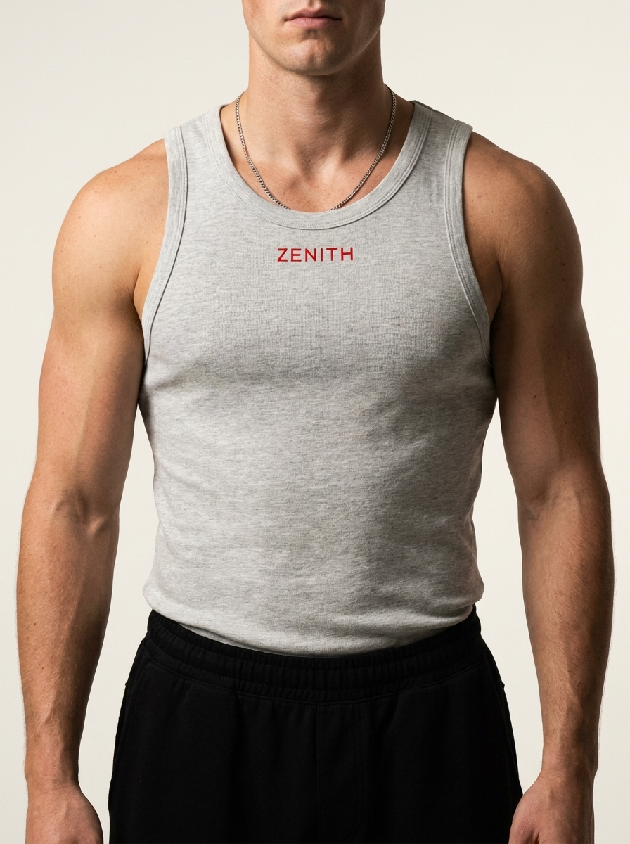 Flower Gray torso crop