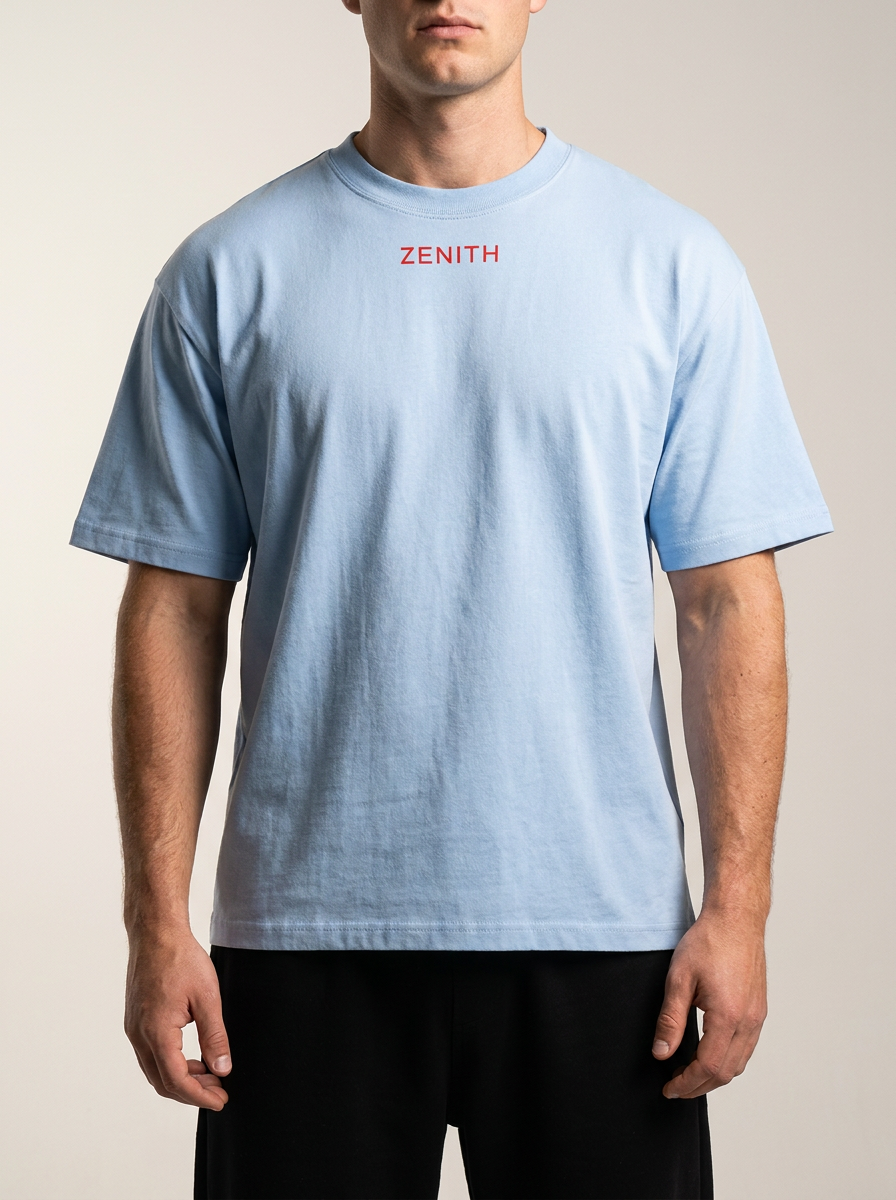 Blue torso crop