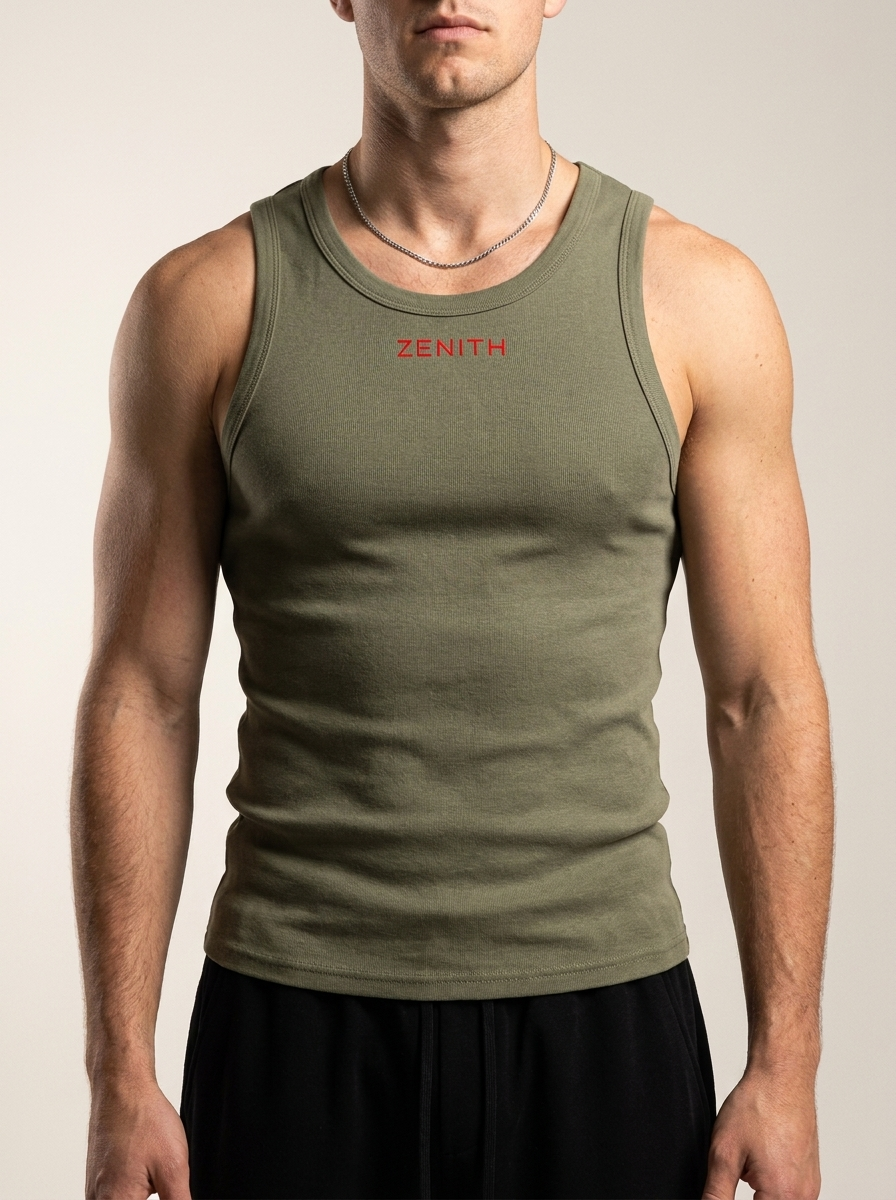 Army Green torso crop