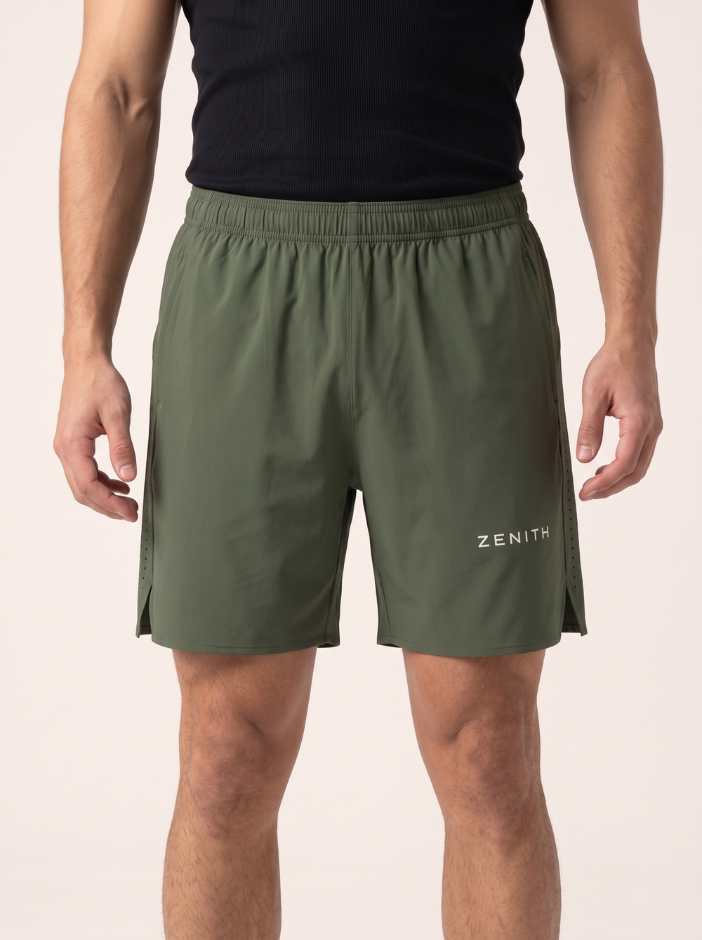 Army Green mid crop