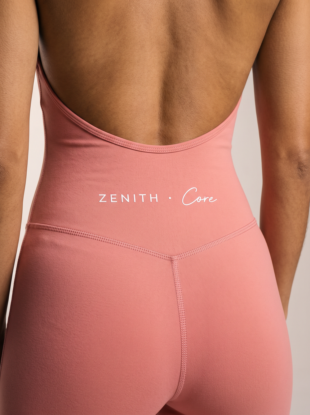 Pink branding detail