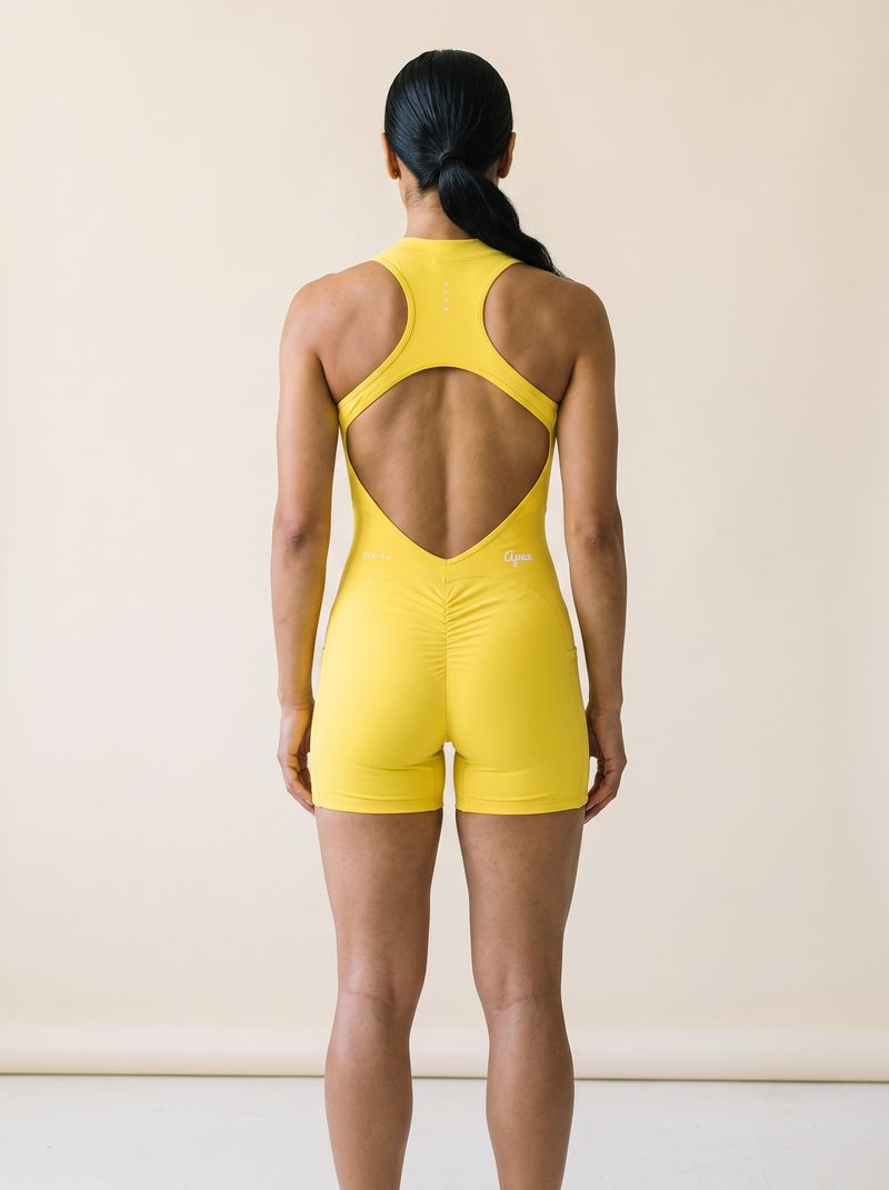 APEX Quarter-Zip Romper