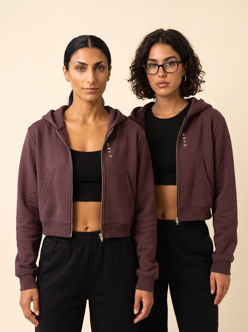 Dark Reddish Purple front duo